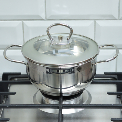 Кастрюля 1,6л нерж индукция "Premium mini pot"