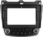 Магнитола для Honda Accord 7 2003-2008 (рамка вниз) - FarCar S500+TS105 монитор 13" 2K QLED на Android 14, Быстрая, CarPlay, 4G SIM-слот