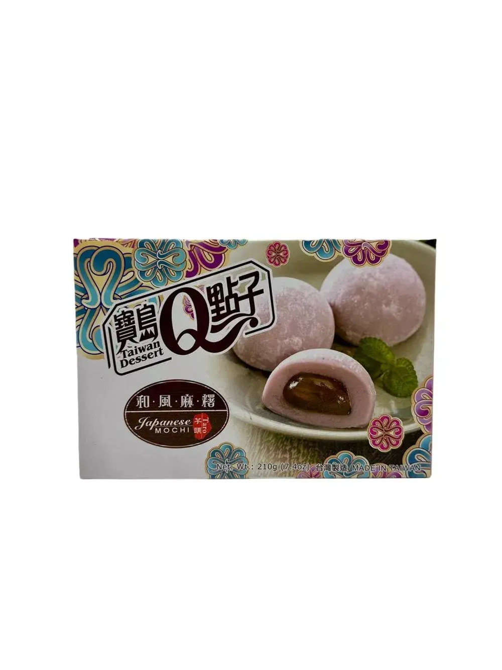 Моти Q-idea со вкусом таро Royal Family, 210 гр.