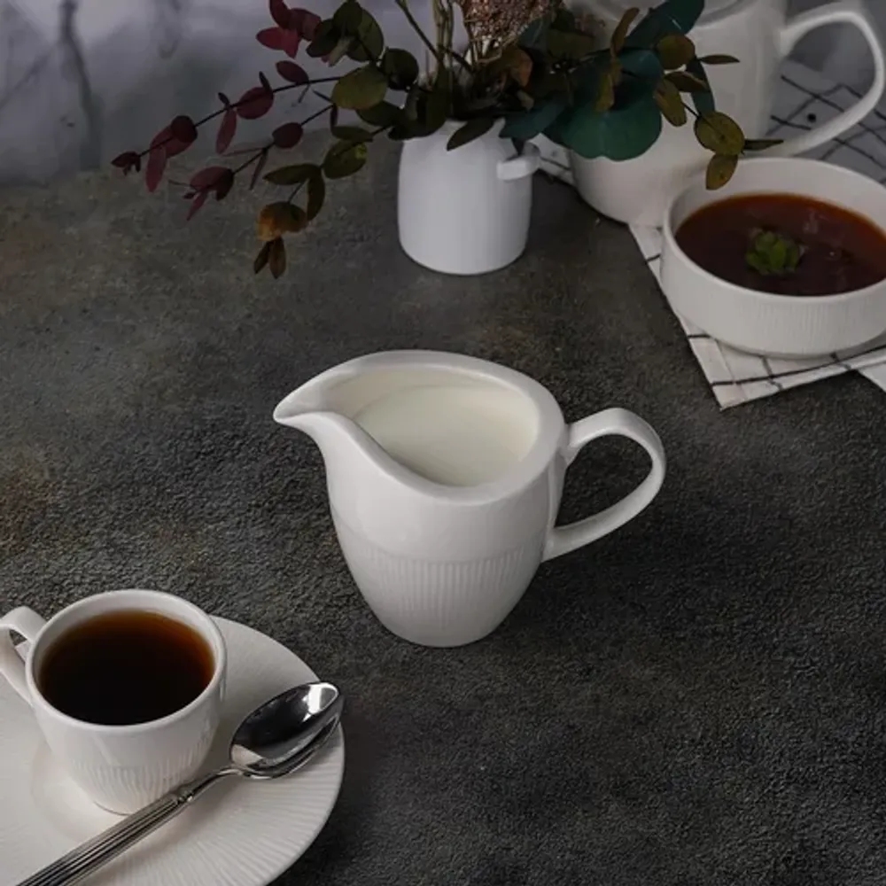 Соусник молочник 260 мл d 8,1 см h9,5 см с ручкой фарфор Neo Silk Noble [6]
