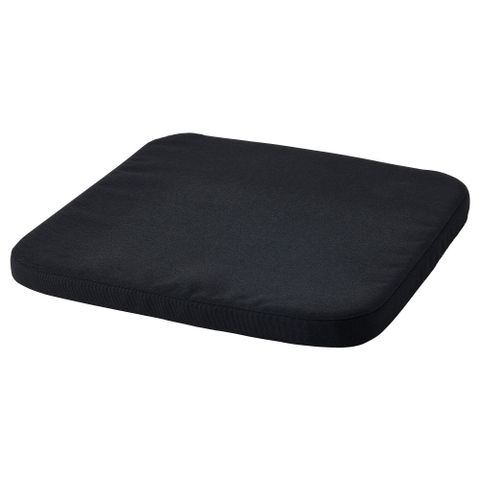 Подушка на стул IKEA STAGGSTARR (СТАГГСТАРР), Черный, 36x36x2,5 см