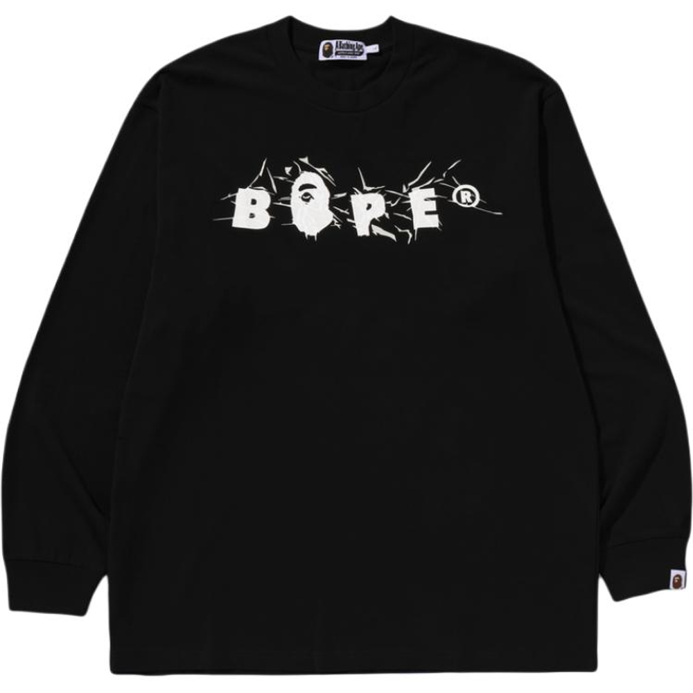 A Bathing Ape Bathing Ape Fw25 Футболка черный