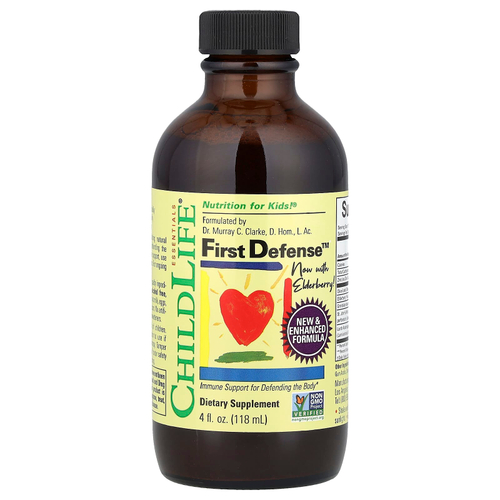 ChildLife Essentials, First Defense™, поддержка иммунитета, 118 мл (4 жидк. унции)