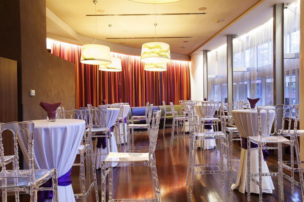 Стул прозрачный барный Siesta Contract Opera Bar 75, прозрачный