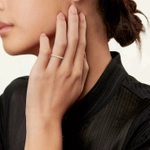 Кольцо из платины и жёлтого золота 18k,Tiffany 💠Together milgrain. В наличии