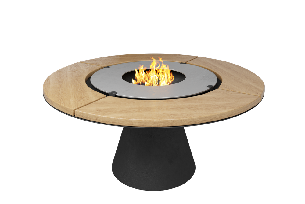 Дровяной гриль-стол Elbrus Grill Тибет 1000 (диаметр стола 1620 мм)