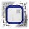 Розетка телевизионная оконечная TV+SAT Voltum S70 Сталь VLS060405