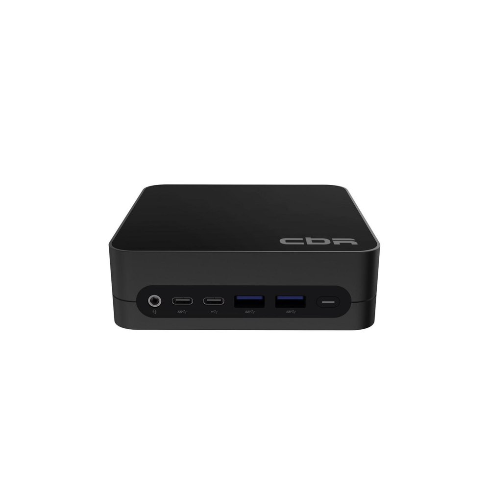 CBR MiniPC-DT009 (Intel i7 13620H /16Gb DDR4/512 Gb SSD PCIe / W11Pro/ 2*USB3.2 Gen2 10Gbps + 2*USB3.2 Gen1 5Gbps +1*Type-C2.0, 3.5mm Combo Jack, RJ-45,VESA 100*100 )