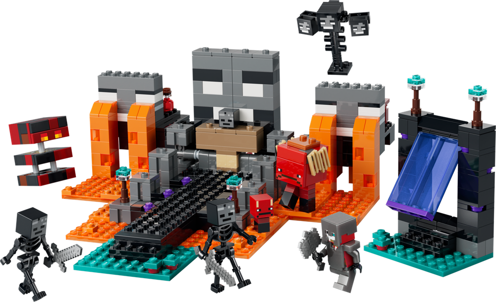Конструктор Лего Майнкрафт Битва с Увяданием 21590 | LEGO Minecraft Wither Battle | набор с порталом 494 детали 8+