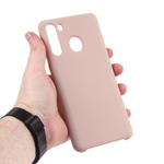 Панель Soft Touch для Samsung Galaxy A21, 007002 Серый