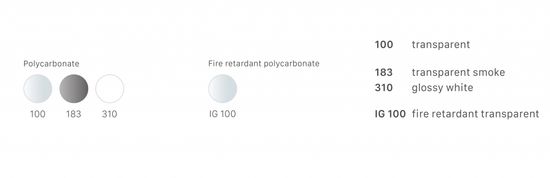 Стул барный прозрачный серый Igloo