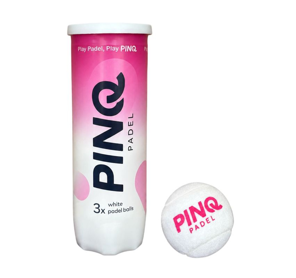 Pilki do padla Pinq White Padel 3B