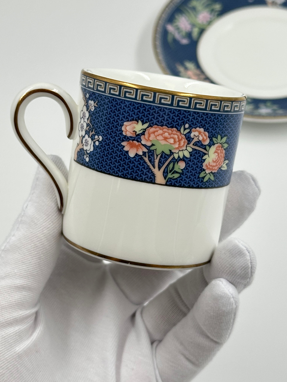 Кофейная пара Wedgwood «Blue Siam»
