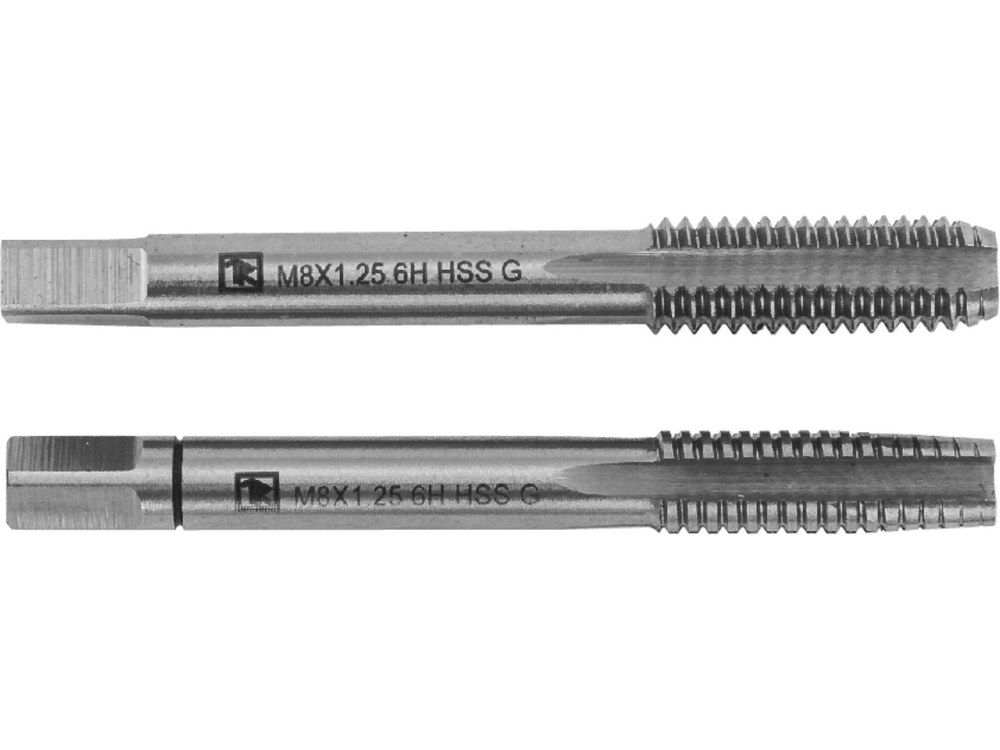 MT12125S2 Набор метчиков T-COMBO двухпроходных ручных универсальных М12х1.25, HSS-G, 2 шт.