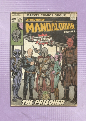 Открытка «Star Wars: Mandalorian. Chapter 06: The Prisoner»