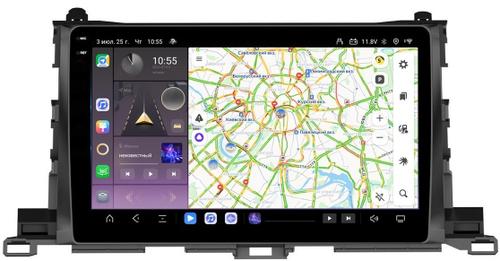 Магнитола для Toyota Highlander 3 2014-2020 - Kuberg OL-1601 QLed+2K, Android 13, Быстрейшая, CarPlay, 4G SIM-слот