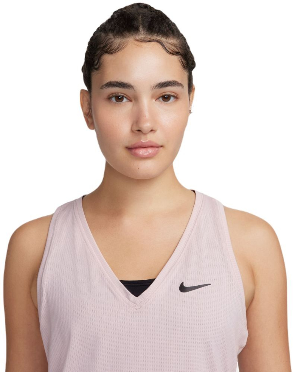 Топ теннисный Nike Court Dri-Fit Victory Tank - platinum violet/black