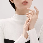 Кольцо из розового золота с бриллиантами 💎Tiffany T, В наличии