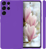 Мягкий Soft Touch чехол из силикона для SAMSUNG GALAXY S21 ULTRA с бархатной подкладкой