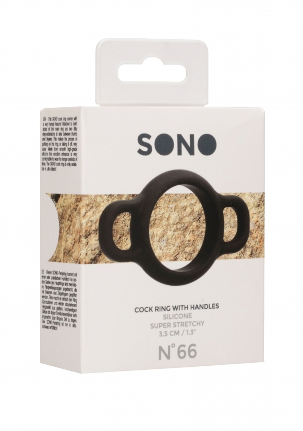 Эрекционное кольцо №66 Cock Ring With Handles