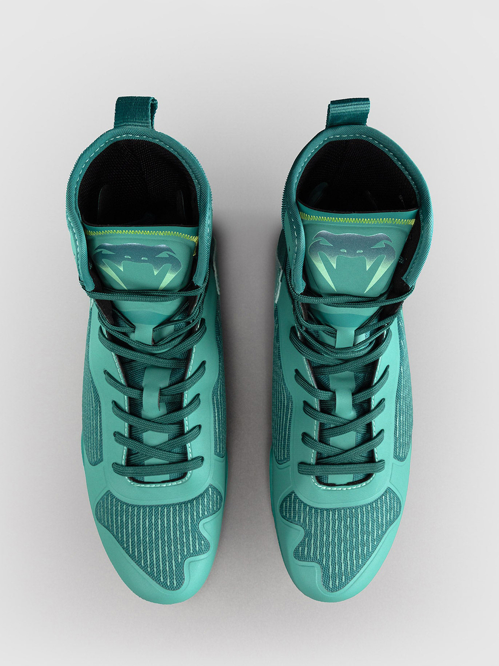 Боксерки Venum Elite Neo Green/Neon Yellow