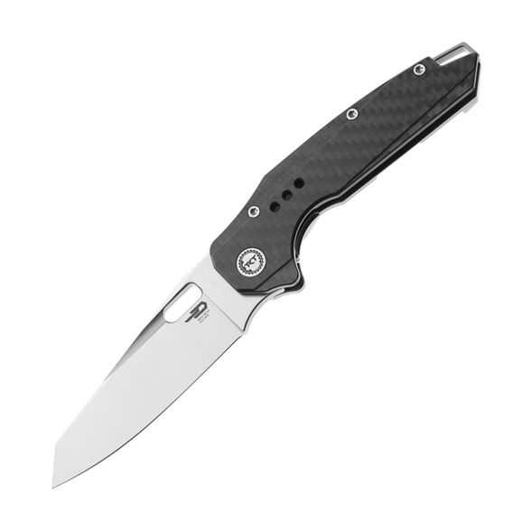 Цена наСкладной нож Bestech Nyxie, сталь S35VN Satin, рукоять титан/карбон
