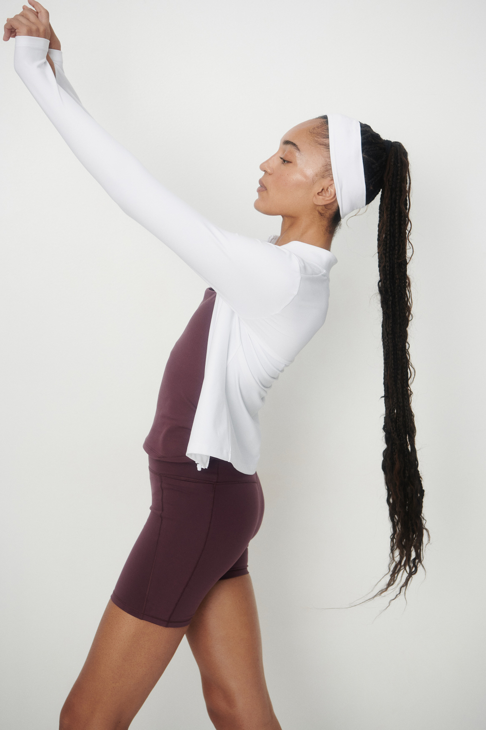 Короткие спортивные легинсы с карманом SoftMove™ - H&M