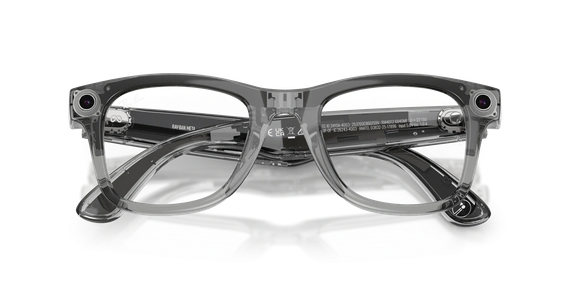 Умные очки Ray-Ban Meta Wayfarer Gen 2 (RW4012) Shiny Transparent Grey/Clear/Sapphire Transitions S50 T150