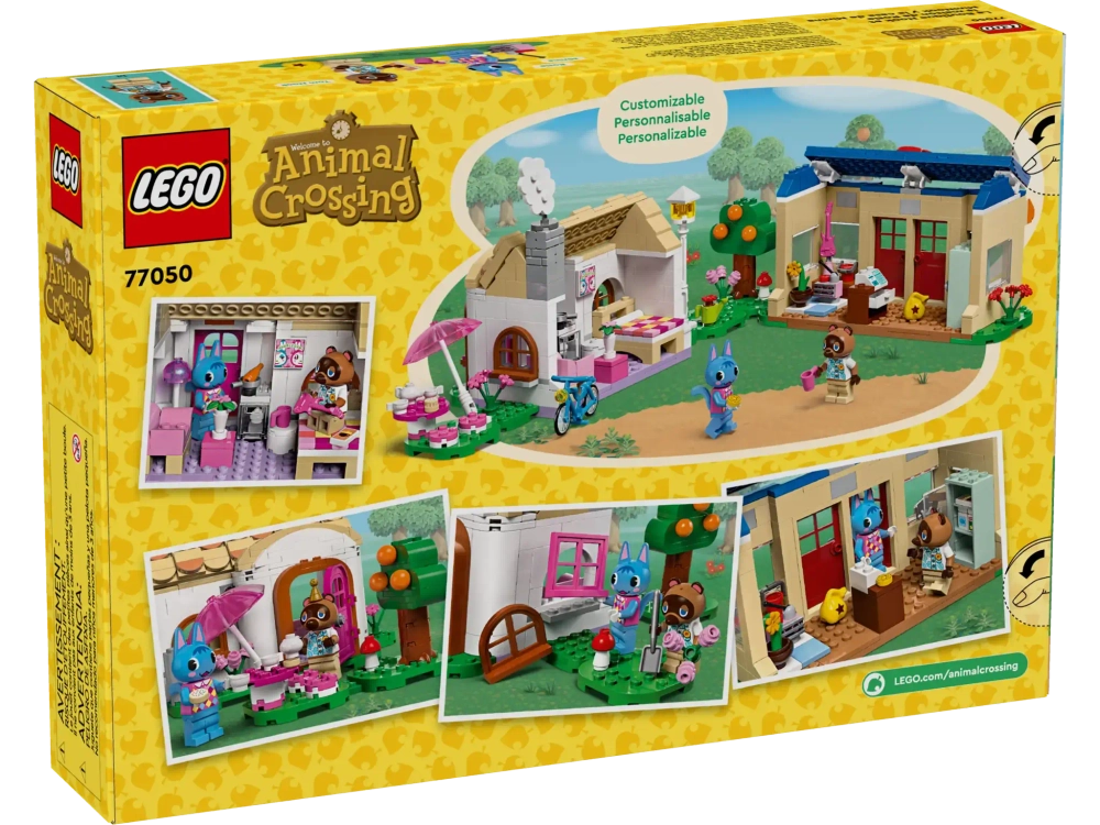 Конструктор LEGO Animal Crossing 77050 Уголок Нука и дом Рози