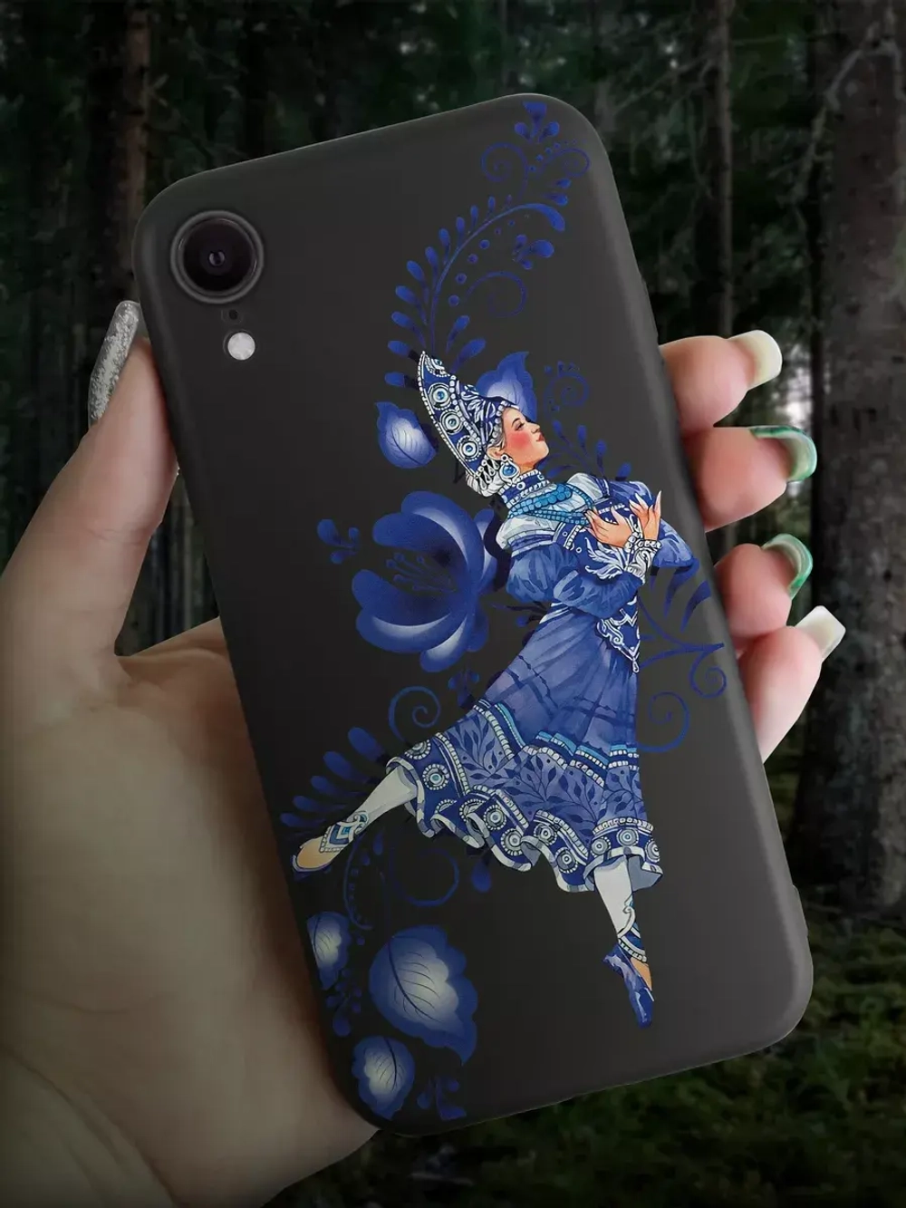 Чехол на iPhone Xr с принтом