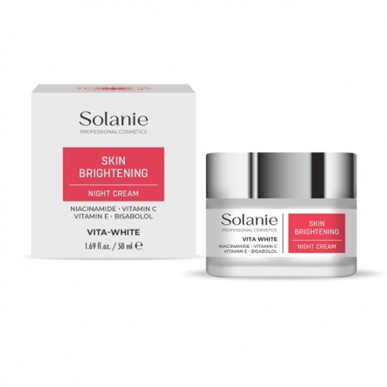 Ночной крем осветляющий VITA WHITE Brightening night cream, 50 мл