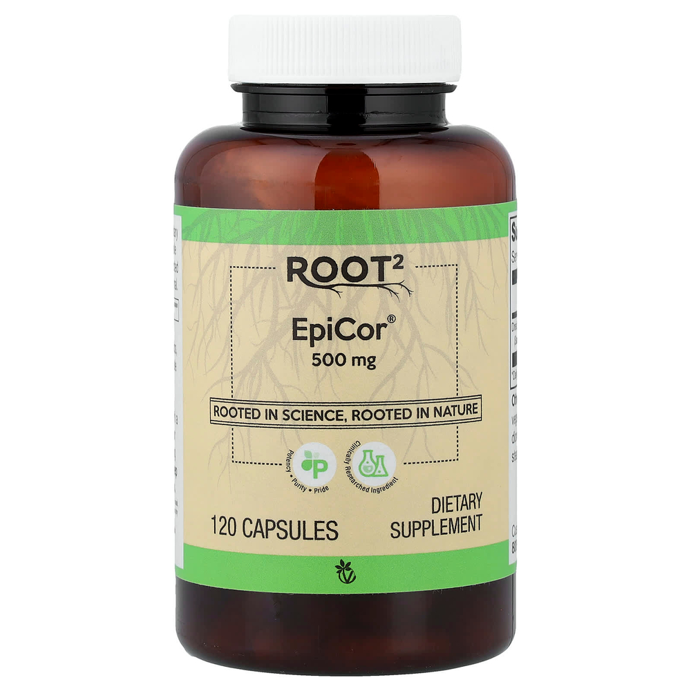 Vitacost, Root2, EpiCor®, 500 мг, 120 капсул