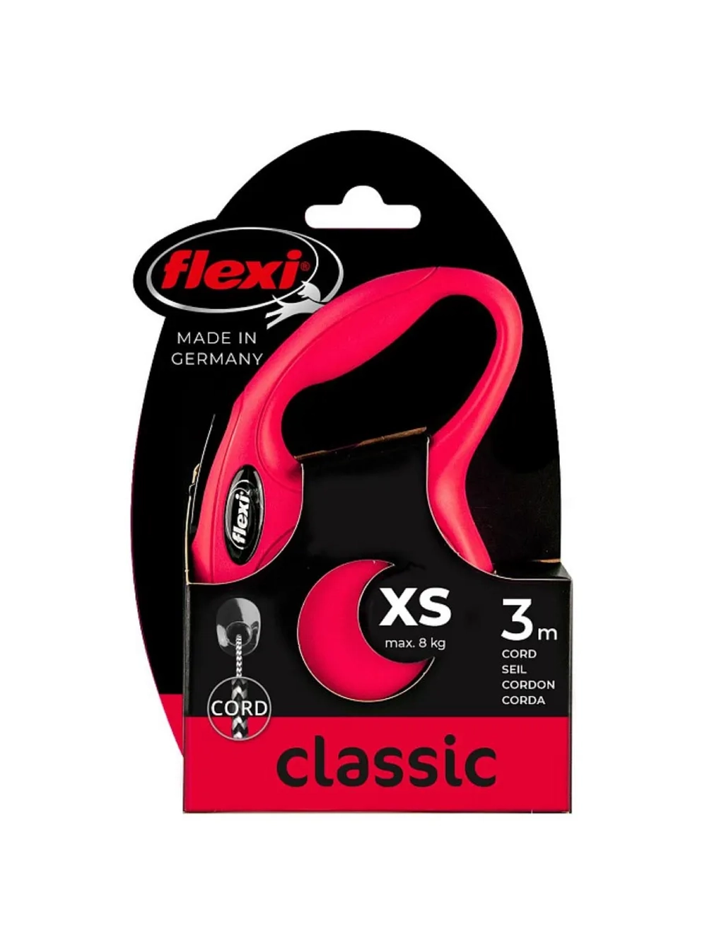 Рулетка New Classic XS (до 8кг) трос 3м
