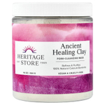 Heritage Store, Ancient Healing Clay, маска для очищения пор, 454 г (16 унций)