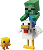 Конструктор Лего Майнкрафт Хранитель курицы 21582 | LEGO Minecraft Chicken Jockey | курица, зомби-малыш 344 детали | 9+