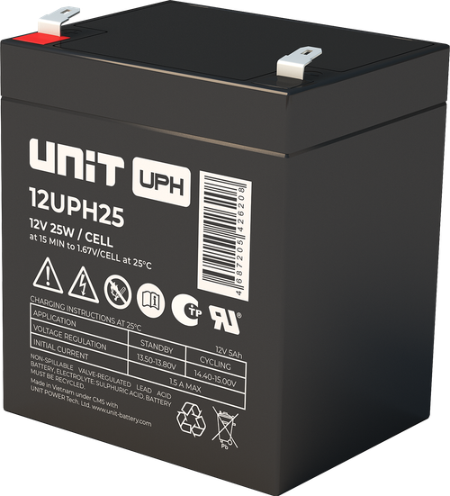 Аккумулятор UNIT 12UPH25 - AGM ( 12В / Ач )