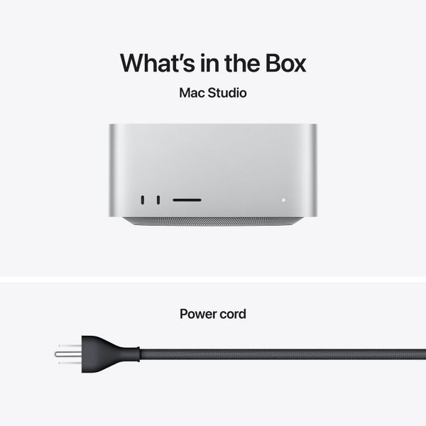 Настольный компьютер Apple Mac Studio 2026 MHL64LL/A (M5 Max 18-Core CPU, GPU 32-Core, 36 ГБ, 512 ГБ) Серебристый | Silver
