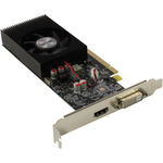 Видеокарта AFOX NVIDIA GeForce GT1030, 4Гб GDDR4, 64 бита, LP, Retail, PCIe3.0, 1xFAN, 1-SLOT, 30Вт, HDMI, DVI (AF1030-4096D4L5)