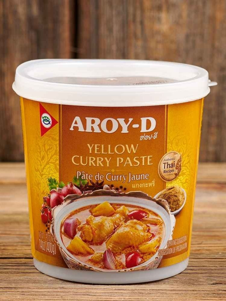 Aroy-D Паста Карри желтая, 400 г, 2 шт