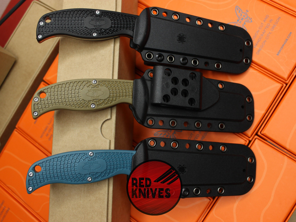 Нож Spyderco Enuff™ 2 K390 (FB31BL2K390) - океанский синий