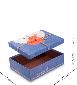 Packing Symphony WF-21-A Набор коробок из 3шт «Прямоугольник» цв.синий