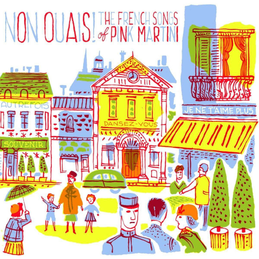 Pink Martini - Non Ouais! (The French Songs Of Pink Martini) - Tri-Colored LP