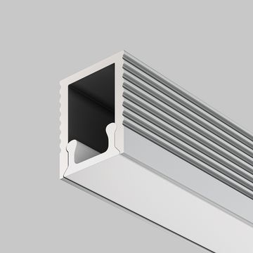 Алюминиевый профиль накладной 08x09 2м ALM-0809-S-2M серебро Maytoni