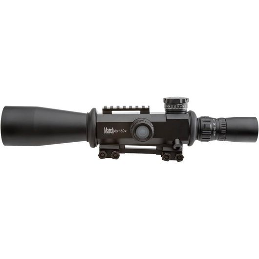 Оптический прицел March Genesis 6-60x56 FFP с подсветкой FML-MT, 0.05 Mil (D60V56GFIML)