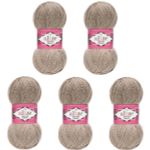 Пряжа Alize (Ализе) Superwash Comfort Socks / уп.5 мот. по 100 г, 420м, 207 беж меланж