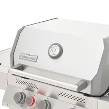 Газовый гриль Primeliner S3, 4 горелки (c ИК-горелкой), нержавеющая сталь (комплектация Deluxe)