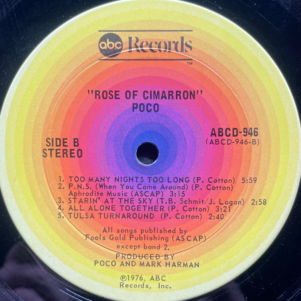 Poco – Rose Of Cimarron (США 1976г.)