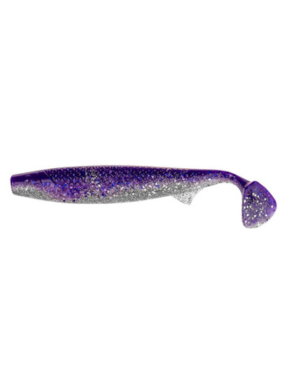 Виброхвост Helios Pike King 6.3"/16 см Silver Sparkles & Fio 3шт (HS-37-036)