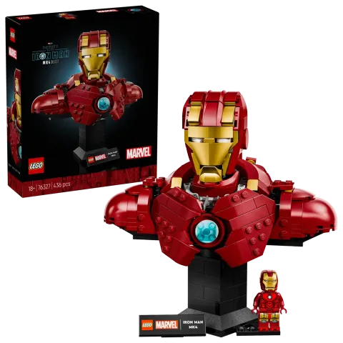 Конструктор LEGO Marvel 76327 Бюст Железного человека MK4