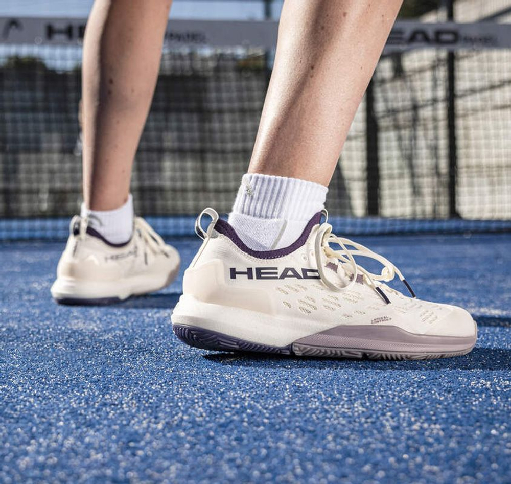 Женские кросовки для Padel Head Motion Pro 1.5 Padel - chalk white/purple night